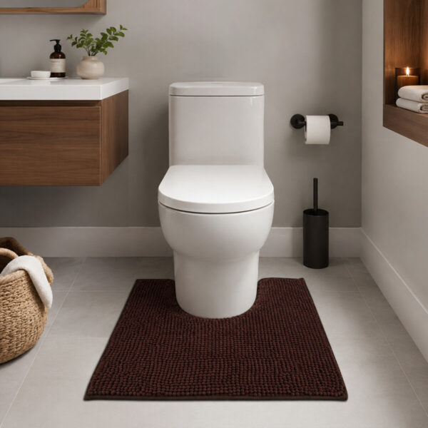 Trento Килимок Арт 366 шоколад 45*50 U shape