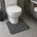 Trento Coral Velvet Ground Килимок U shape сірий