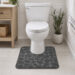 Trento Coral Velvet Ground Килимок U shape сірий