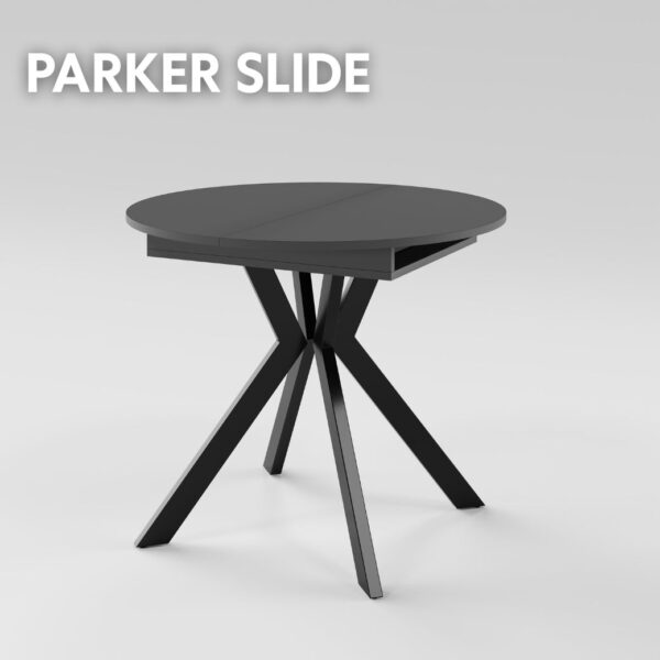 LADKO-V3TEST-PARKER-SLIDE-D800-ANTH-BLACK Стіл розкладний PARKER slide D800 18 мм