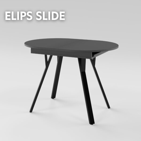 Стіл розкладний ELIPS slide 1100(1500)×750×750
