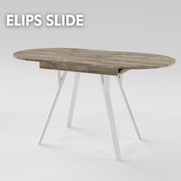 Стіл розкладний ELIPS slide 1100(1500)×750×750