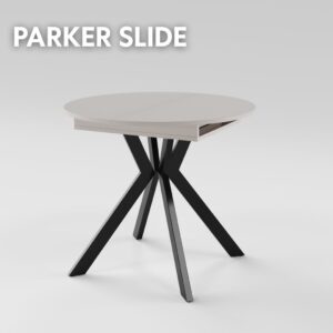 LADKO-V3TEST-PARKER-SLIDE-D800-KASH-BLACK Стіл розкладний PARKER slide D800 18 мм