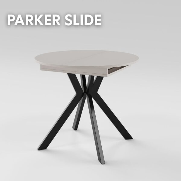 LADKO-V3TEST-PARKER-SLIDE-D800-KASH-BLACK Стіл розкладний PARKER slide D800 18 мм