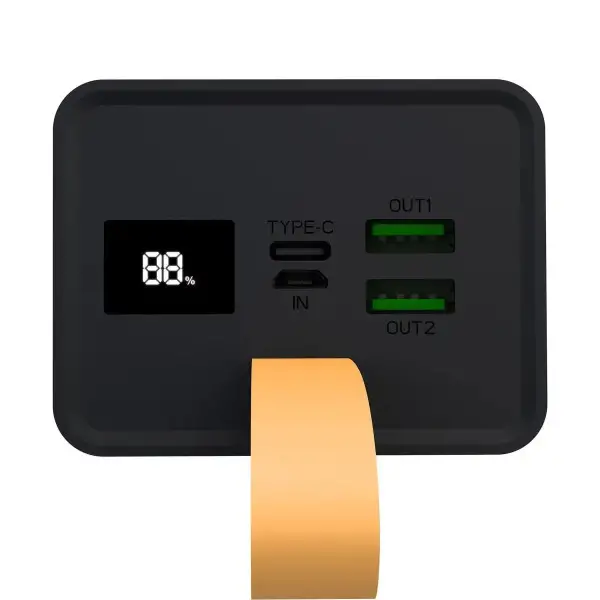 Повербанк LEVINO 50000 mAh з ліхтариком USB-C/USB-A/MicroUSB