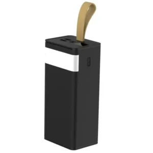 Повербанк LEVINO 50000 mAh з ліхтариком USB-C/USB-A/MicroUSB
