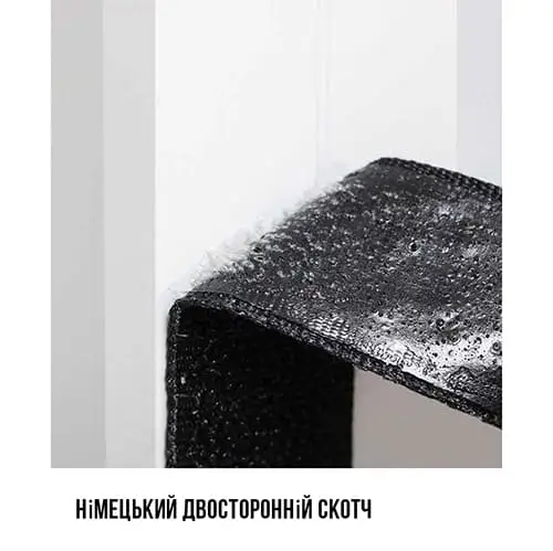 setka-40eee Теплоізоляційна штора для дверей на магнітах 1000*2100 мм, коричнева